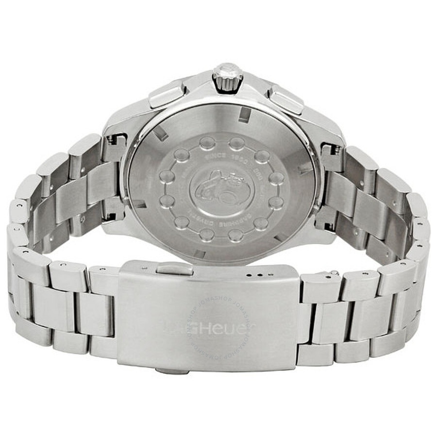 Pre-owned Tag Heuer Aquaracer Chronograph Black with both Analog and LCD display Dial Men's Watch CA - 3