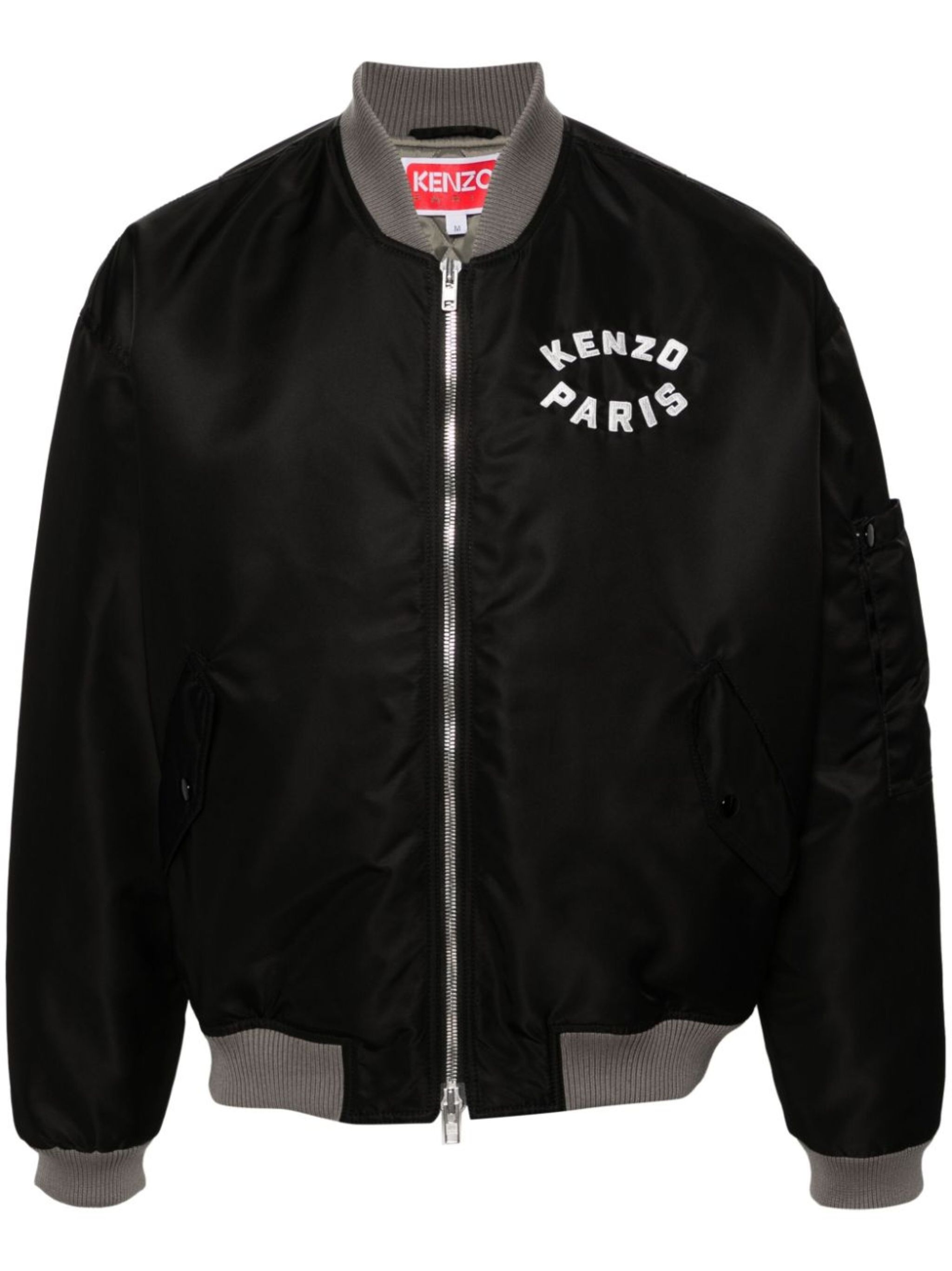 Lucky Tiger embroidered bomber jacket - 1