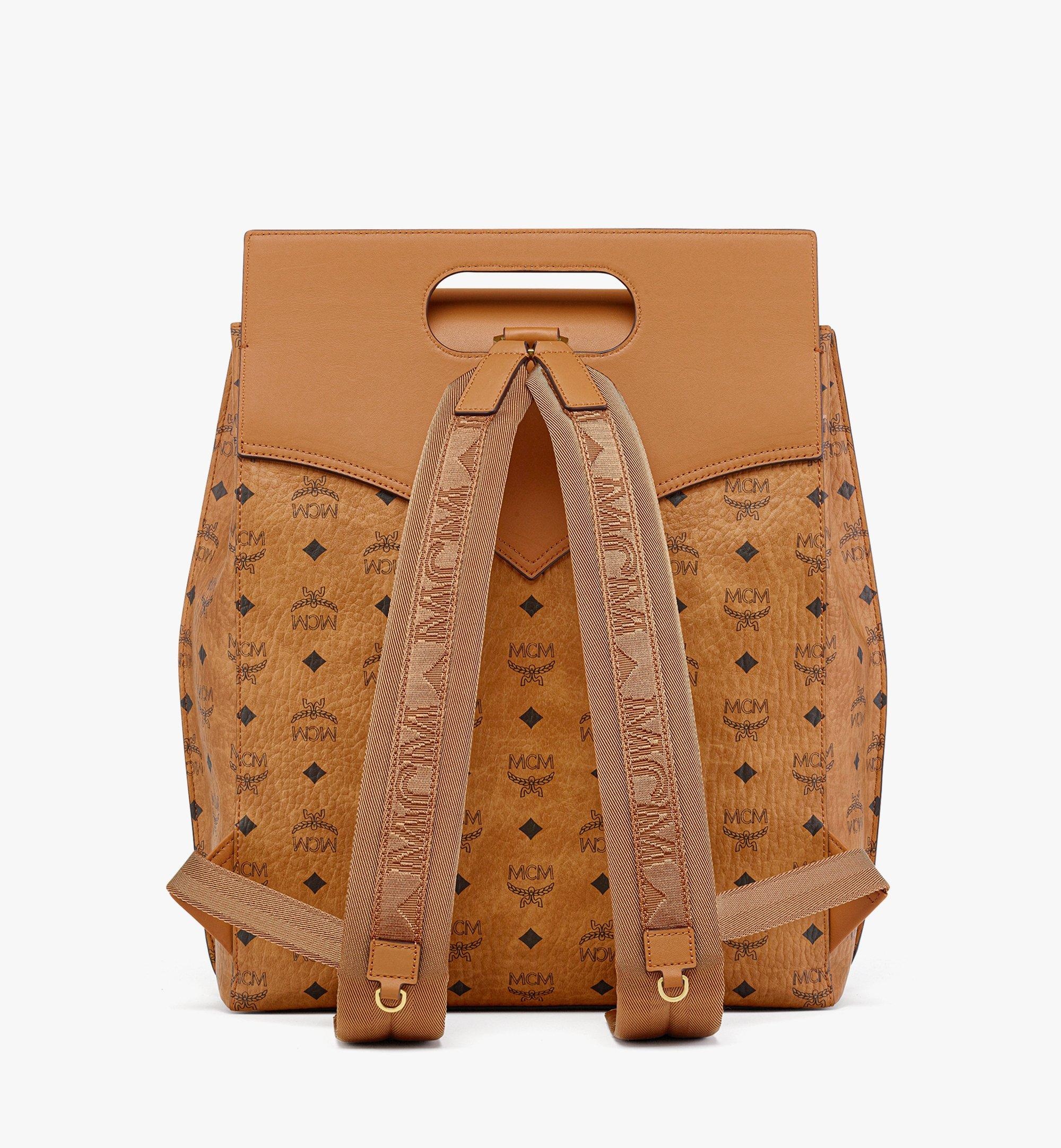Diamond Backpack in Visetos Leather Mix - 5