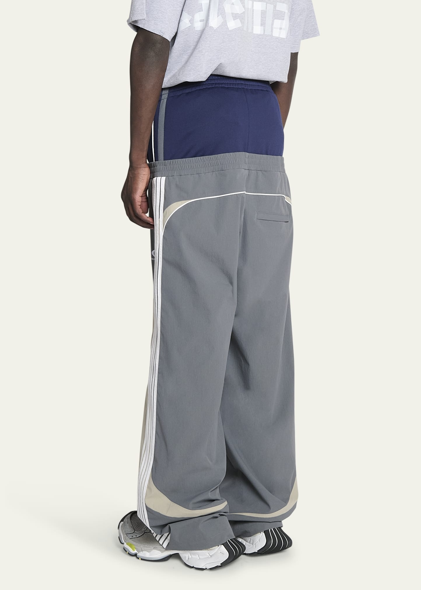 Men's Double-Waist Tracksuit Pants - 3