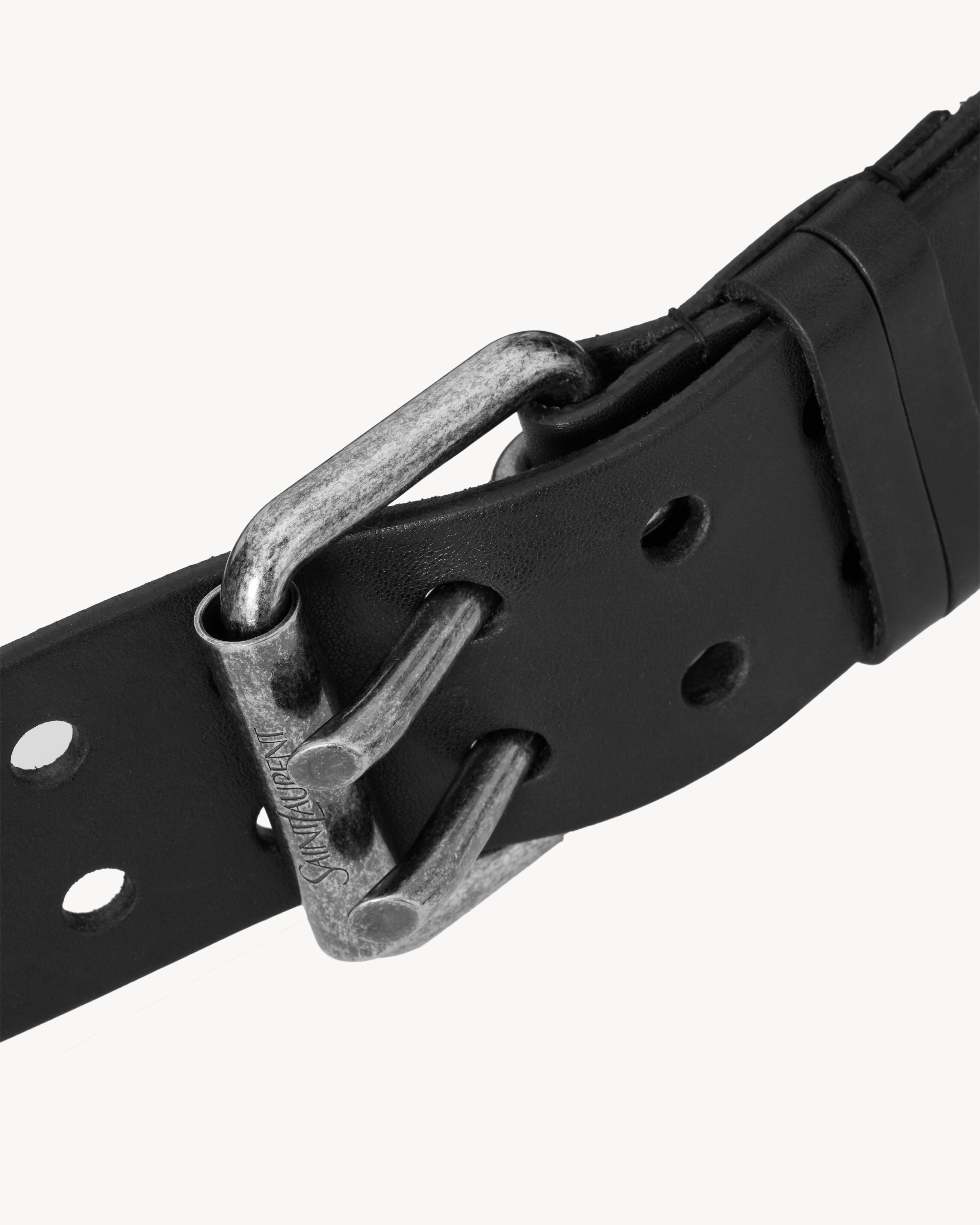 MOTORCYCLE BELT IN LEATHER - 4