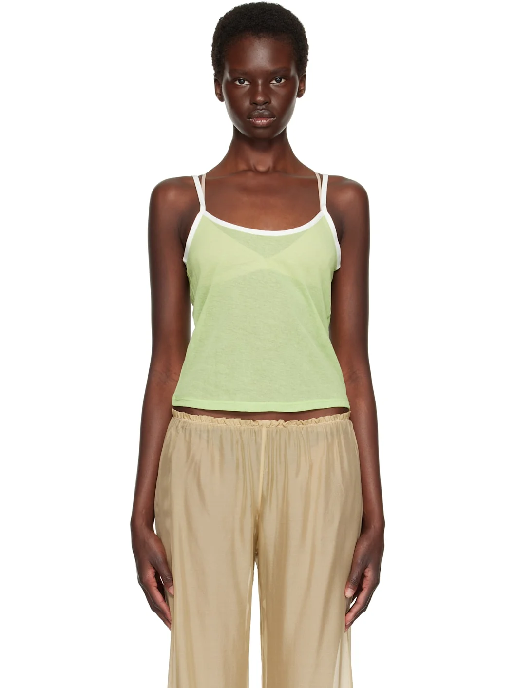 Green Nasem Tank Top - 1
