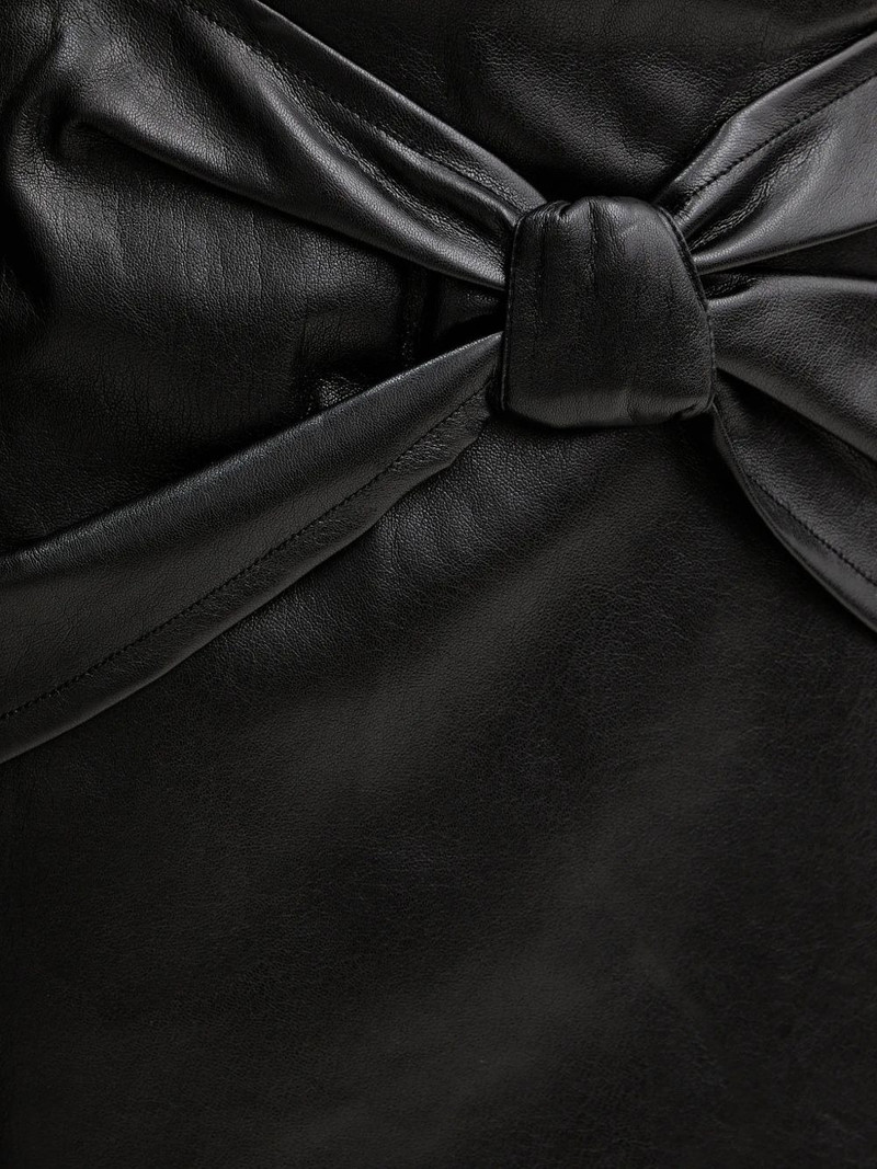 knot-detail mini skirt 4
