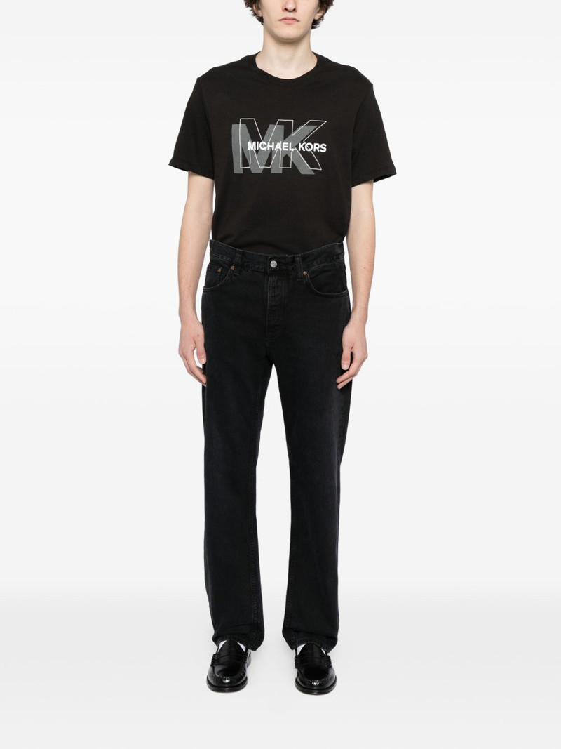 MICHAEL KORS logo-embossed T-shirt outlook