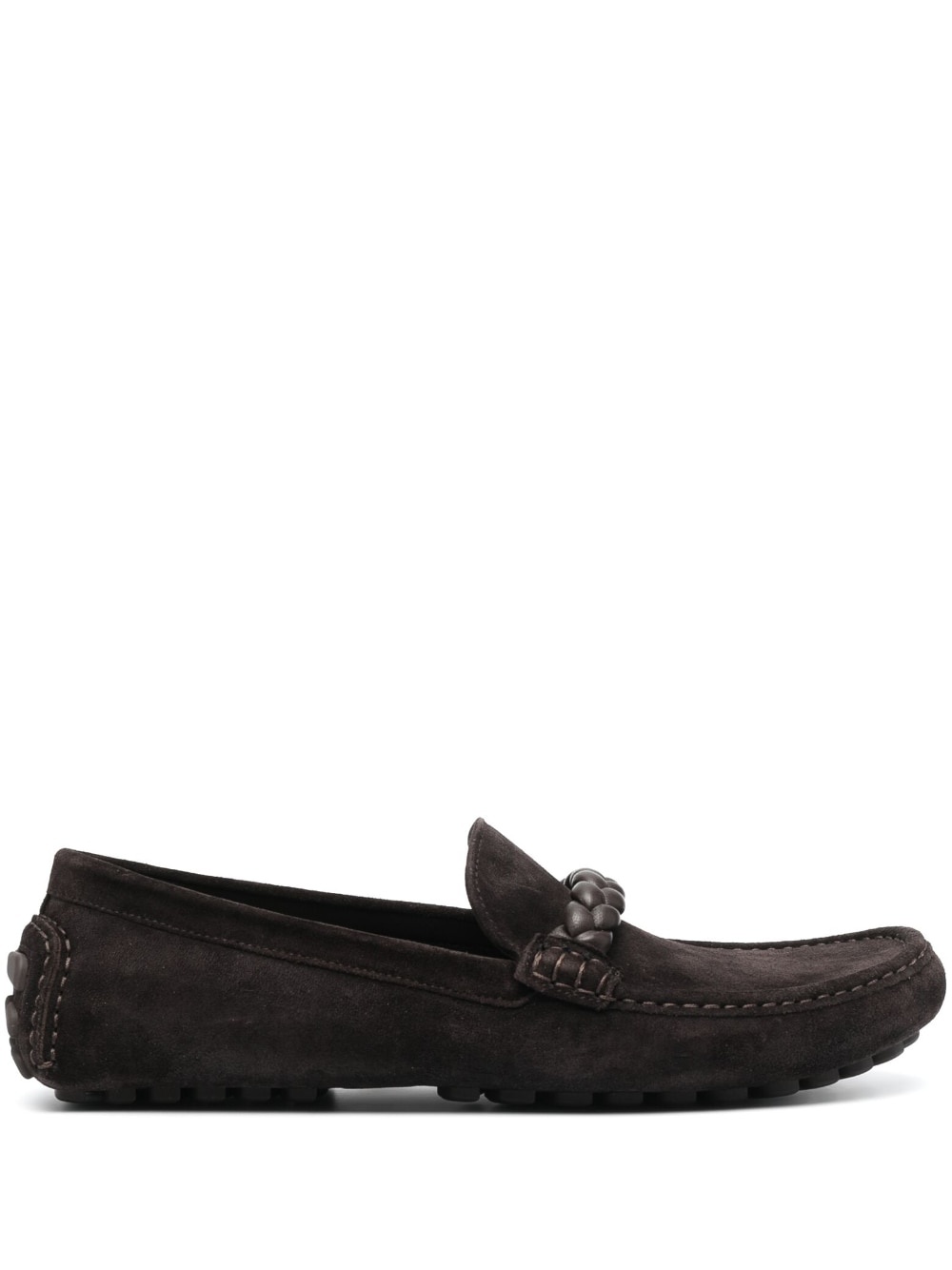 Massimo braid-detail loafers - 1