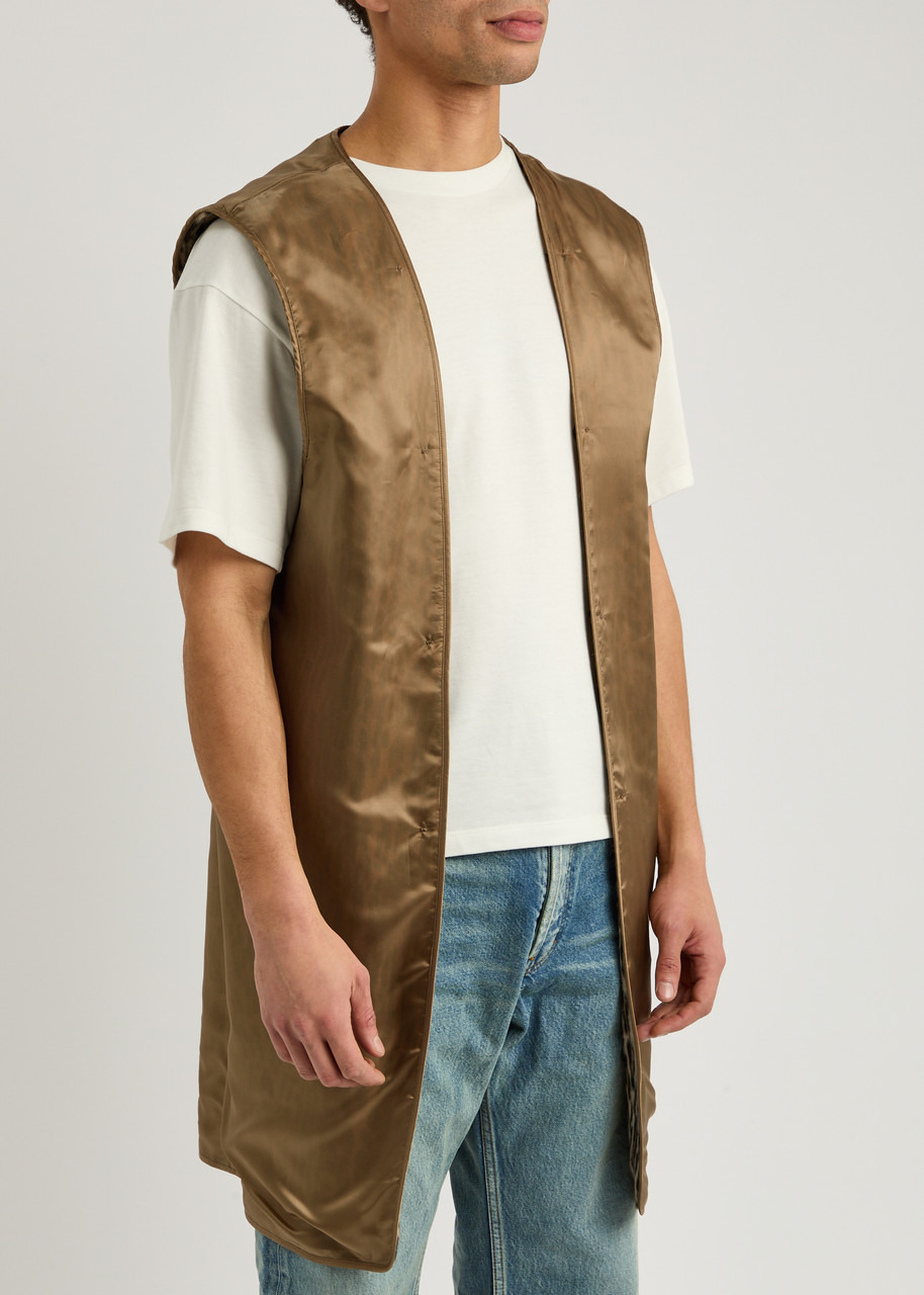 Saint Laurent Layered Cotton Coat - 6