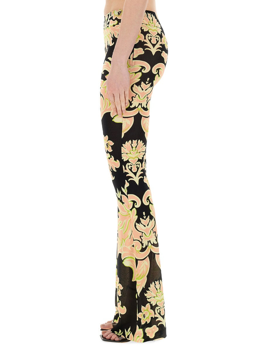 Etro Women Printed Jersey Pants - 3