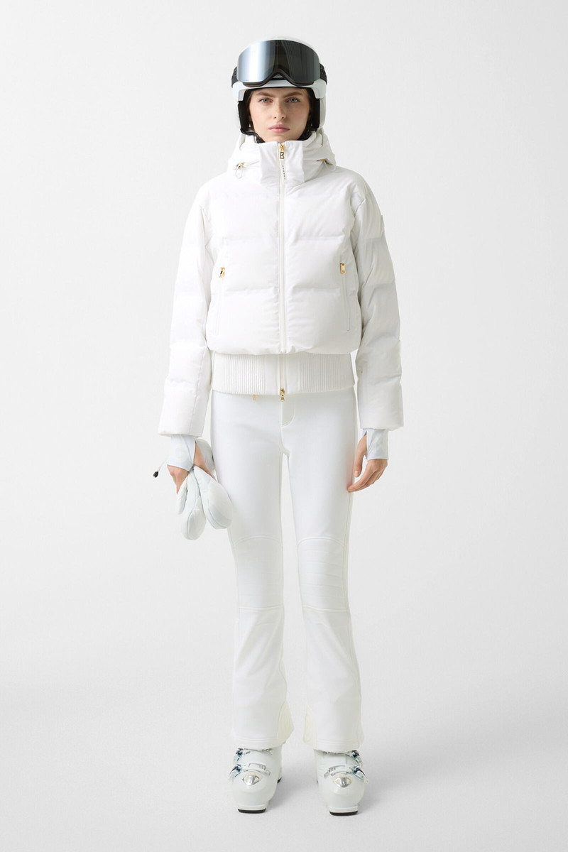 BOGNER 2-in-1 down ski jacket Suri in White outlook