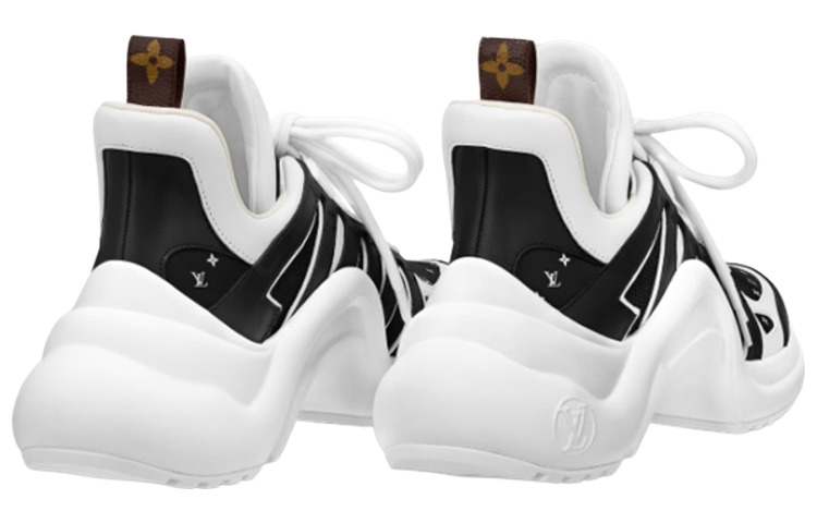 (WMNS) LOUIS VUITTON Archlight 1.0 Sneakers 'Black Monogram' 1ABHNZ - 4
