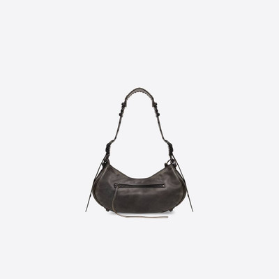 BALENCIAGA Women's Le Cagole Small Shoulder Bag Used in Black outlook