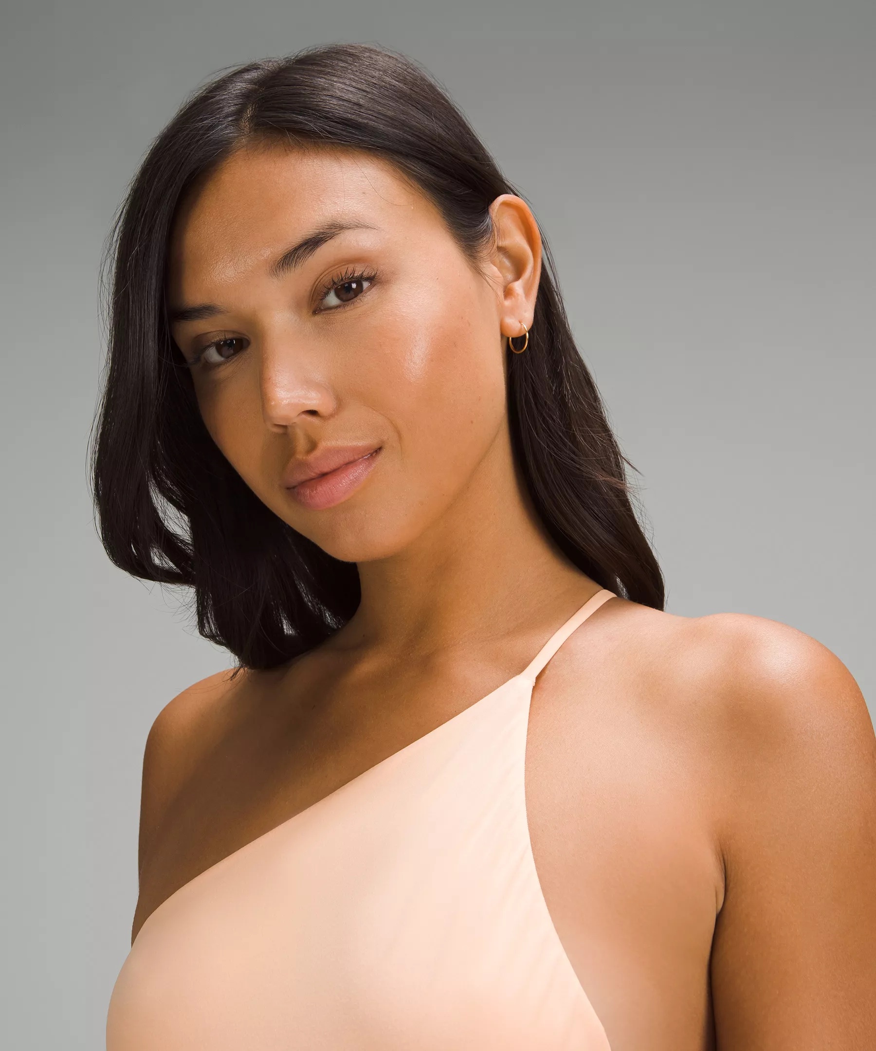 Wundermost Ultra-Soft Nulu One-Shoulder Spaghetti-Strap Bodysuit - 4