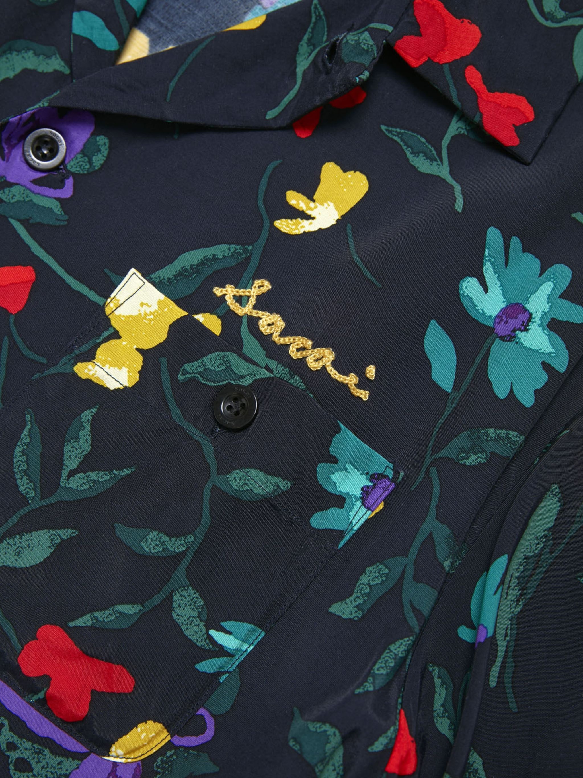 Floral Print Shirt - 6