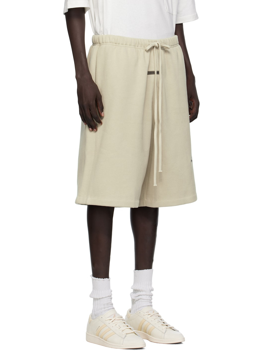 Taupe Basketball Jersey Shorts - 2
