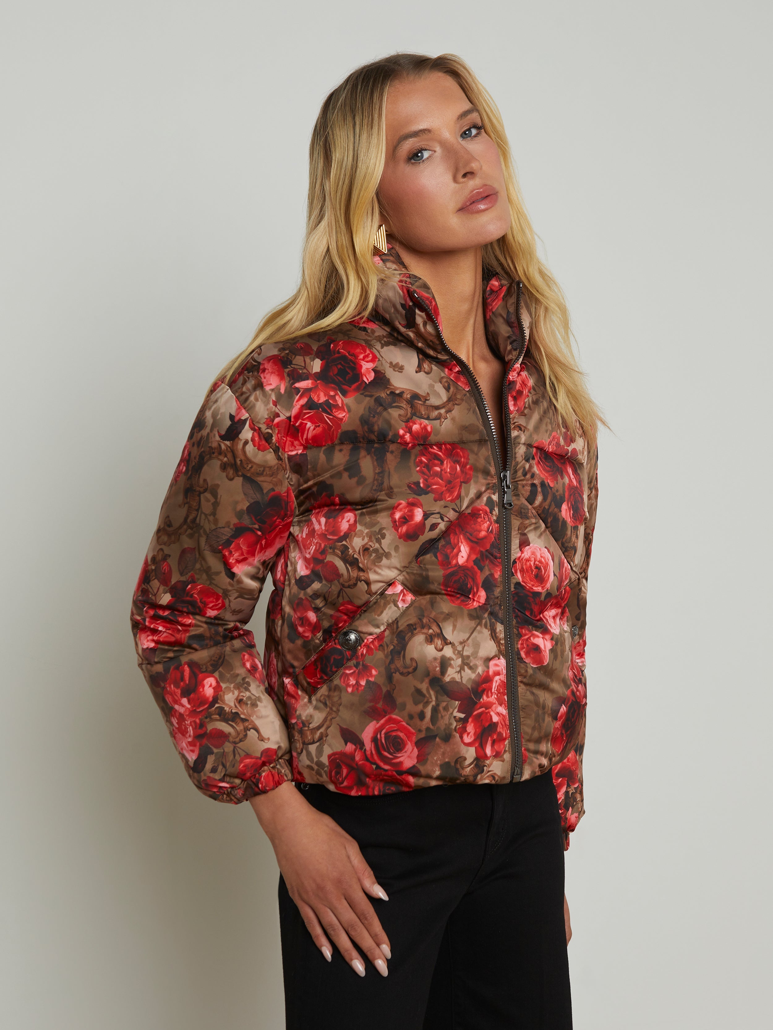 Jessi Cropped Puffer Jacket - 3
