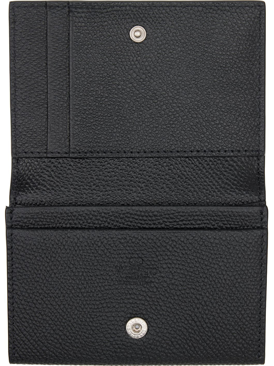 Black VLogo Signature Card Holder - 3