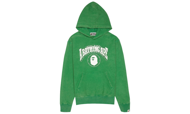 Washed Relaxed Fit Hoodie "Green" - 1