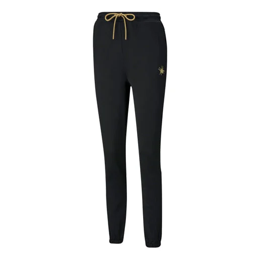 (WMNS) PUMA x 샬롯 올림피아 스포츠 바지 블랙 598785-01 - 1