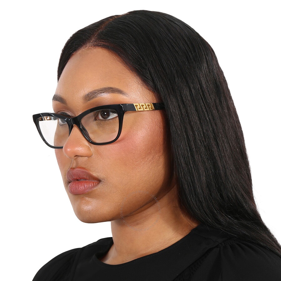 Versace Demo Cat Eye Ladies Eyeglasses VE3318 GB1 54 - 2