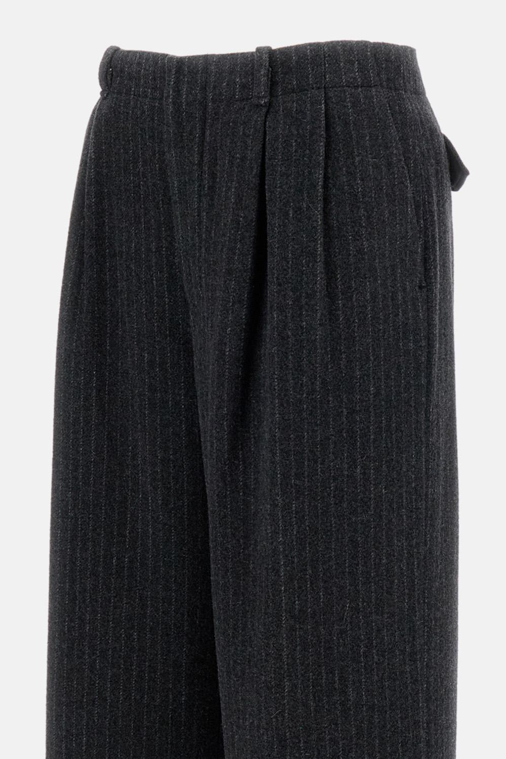 Pinstriped Trousers - 5
