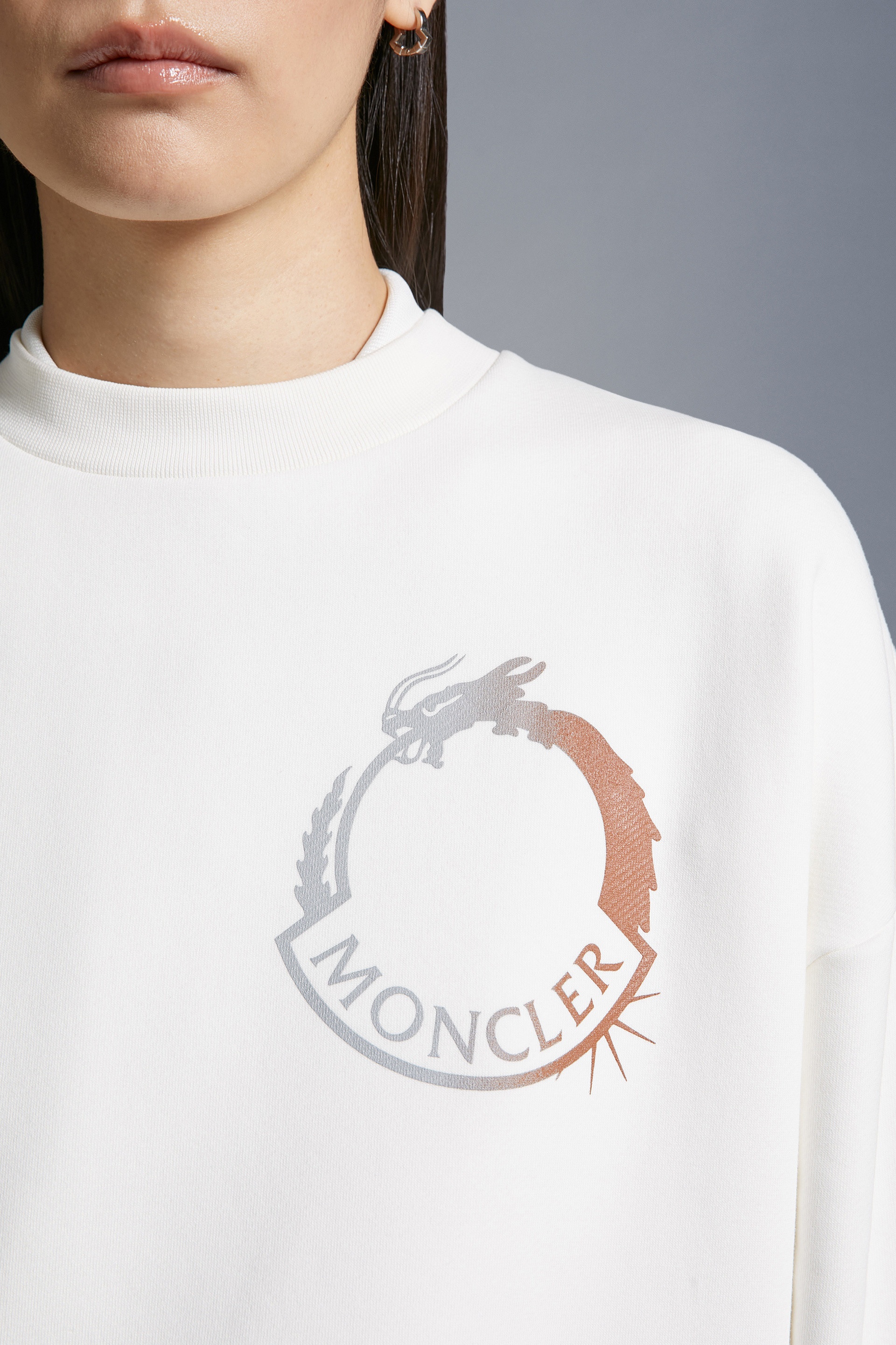 Logo Motif Sweatshirt - 6
