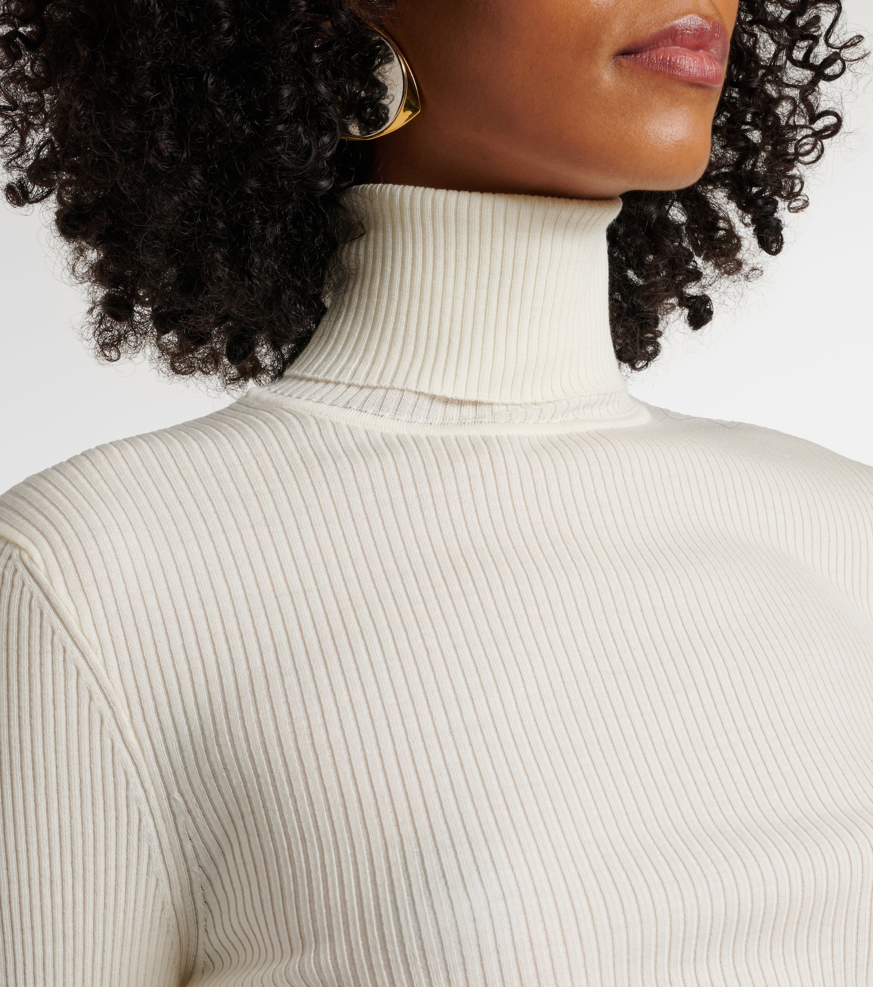Merino wool turtleneck sweater - 4
