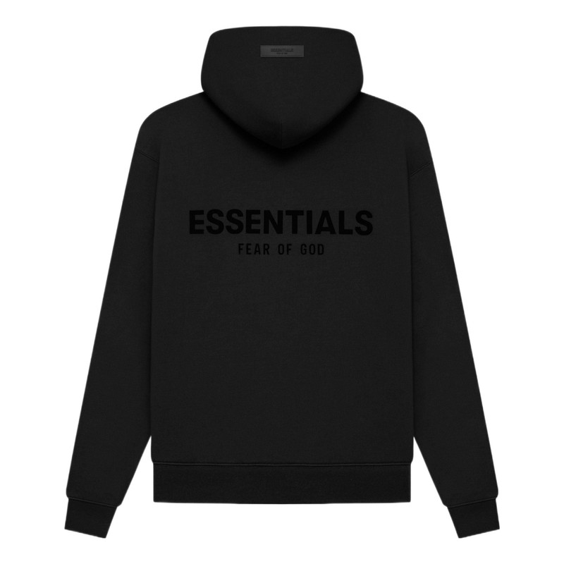Fear of God Essentials SS22 Stretch Limo Hoodie 'Black' FOG-SS22-555 1
