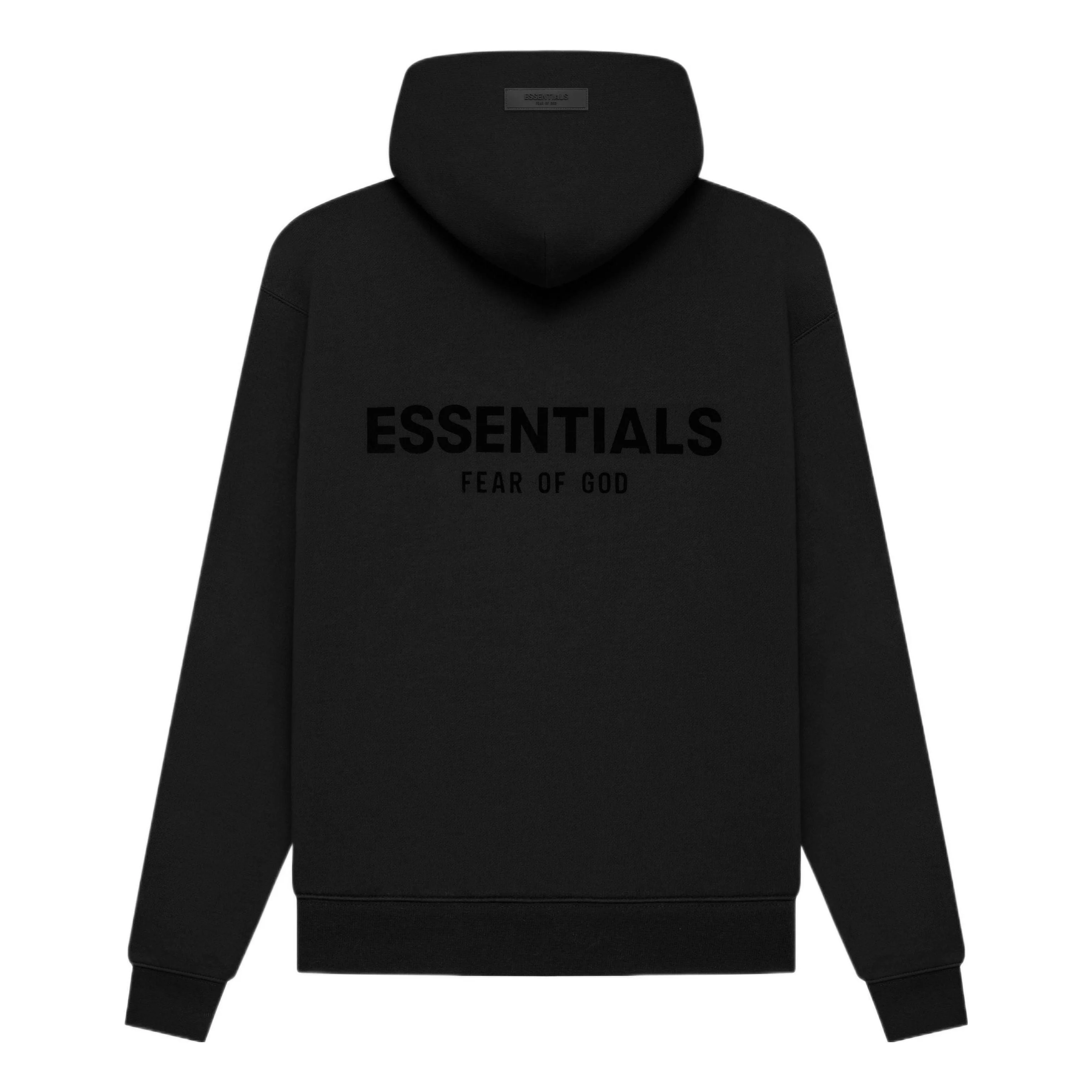 Fear of God Essentials SS22 Stretch Limo Hoodie 'Black' FOG-SS22-555 - 1