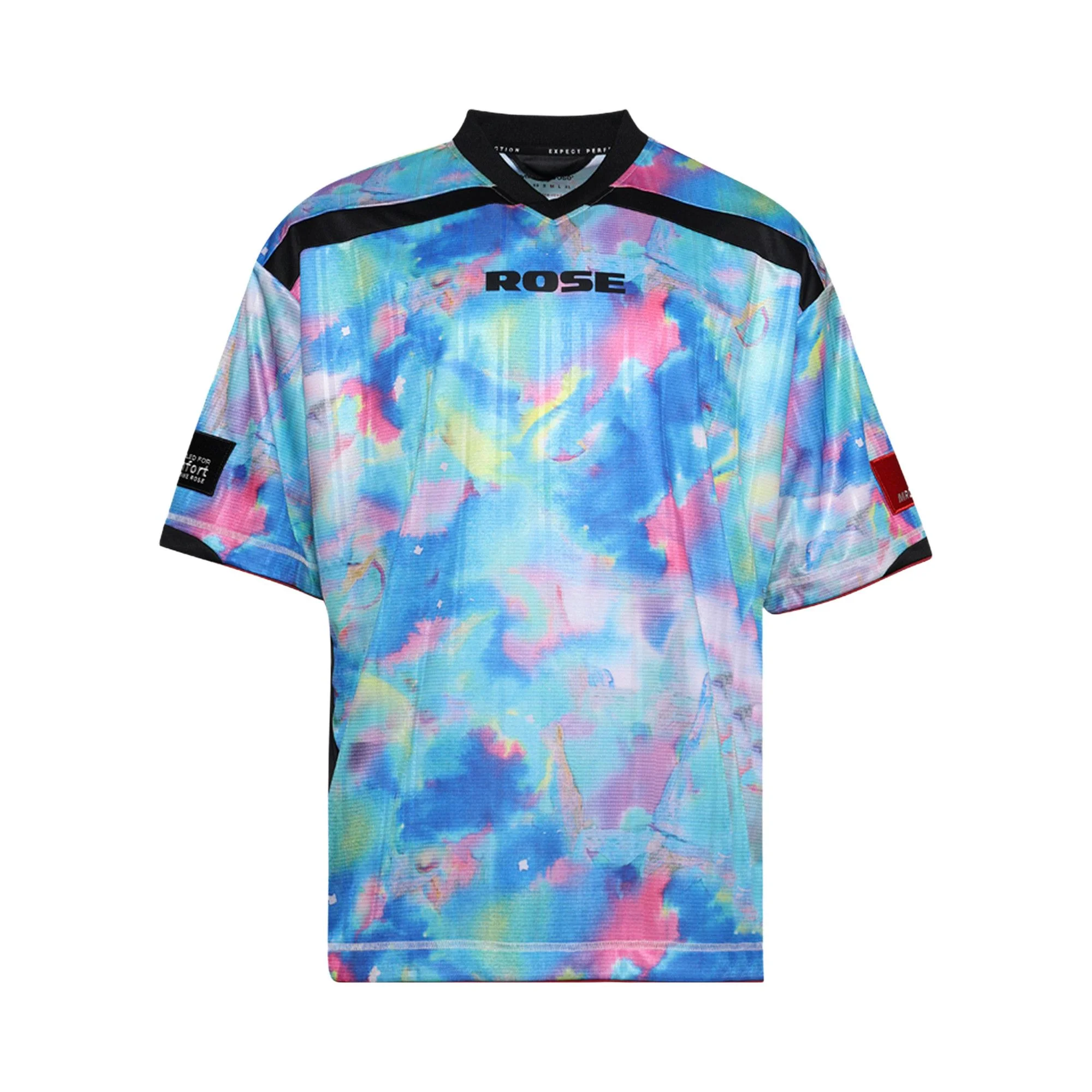 Martine Rose Printed Football Top 'Blue' - 1