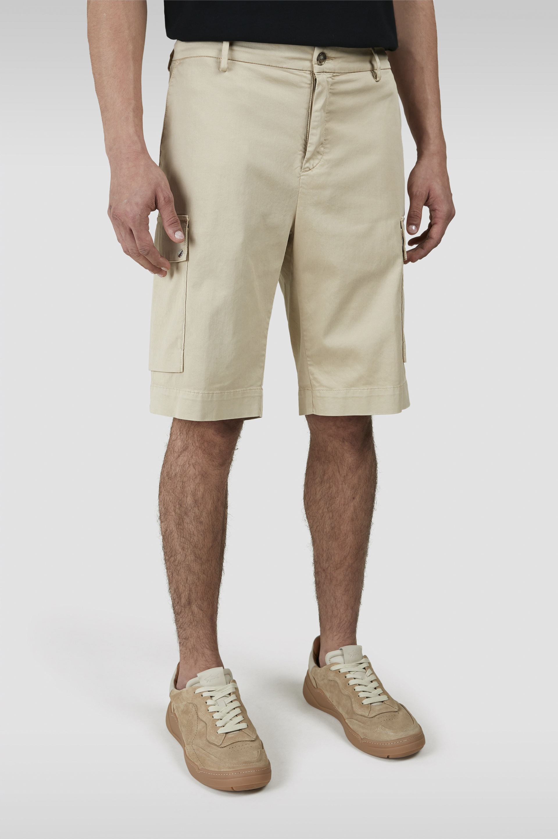 CARGO BERMUDA IN COTTON CHINO TENCEL - 6