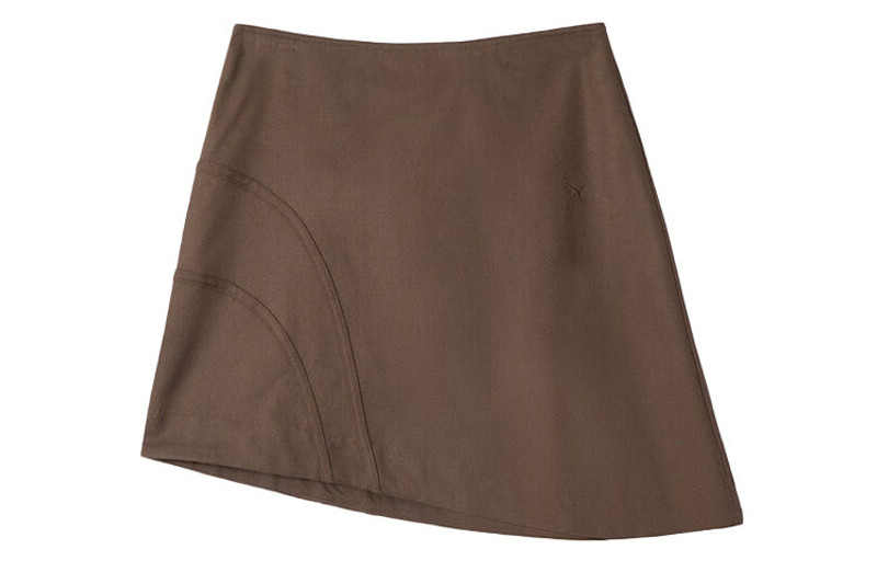 PUMA (WMNS) Puma Own The Spotlight Skirt 'Brown' 628229-13 outlook