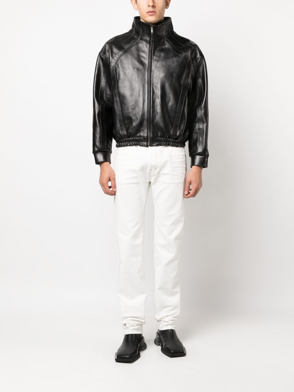 Adwa leather jacket - 3