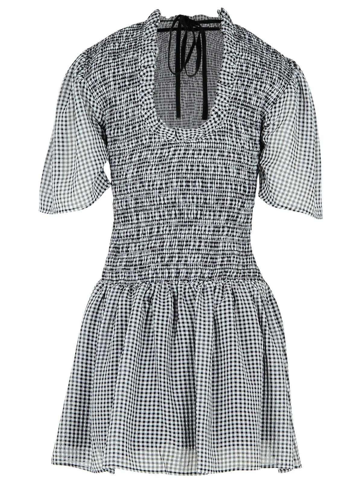 Ganni Black Polyester Dress Women - 3