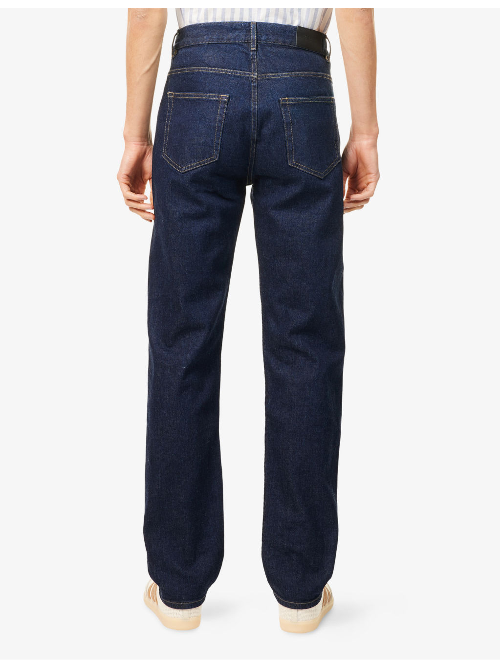 Regular-Fit Slim-Leg Denim Jeans - 4