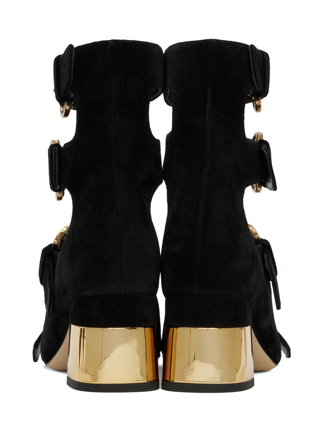 Black Alizè Heeled Sandals - 2