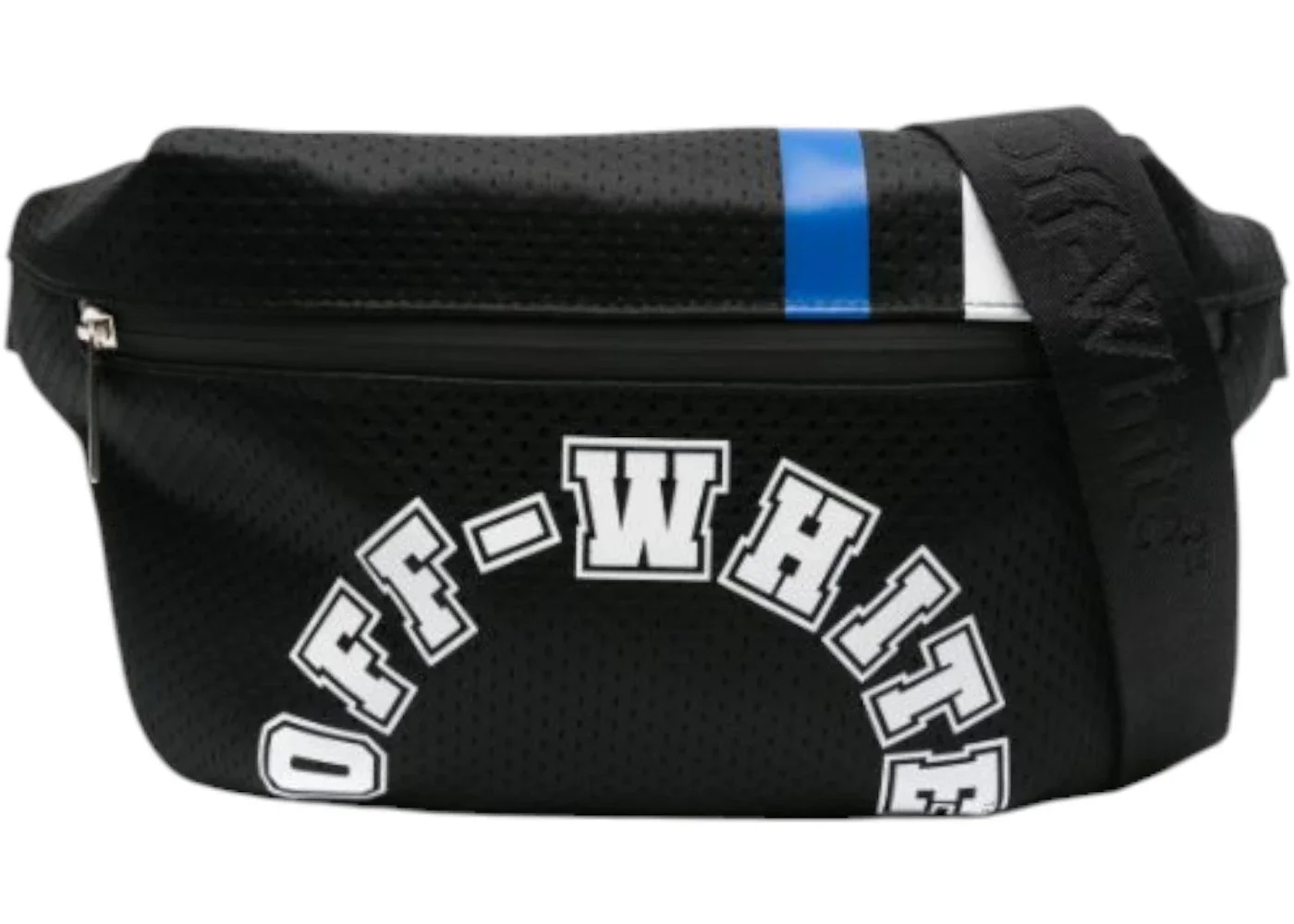 OFF-WHITE Outdoor Baseball Waist Bag Black - 1