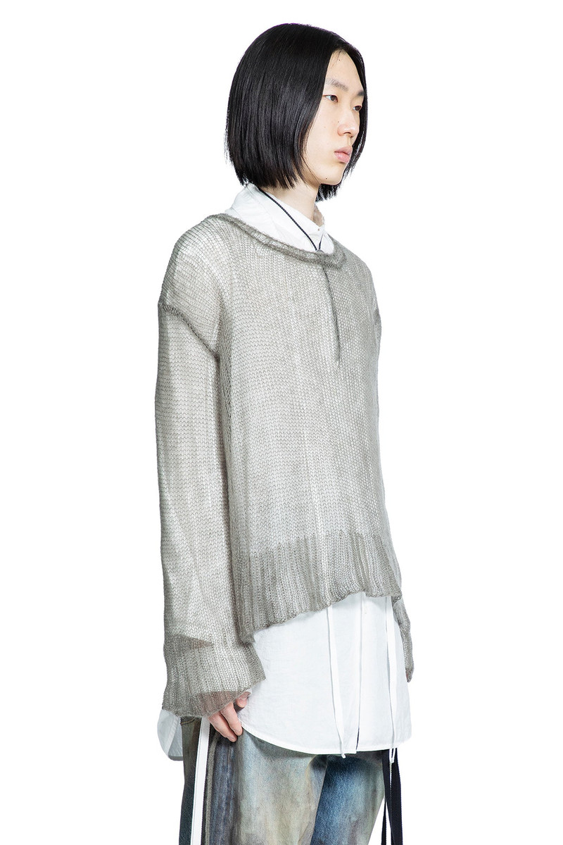Ann Demeulemeester Kent High-comfort Sweater In Fine Mohair Knit outlook