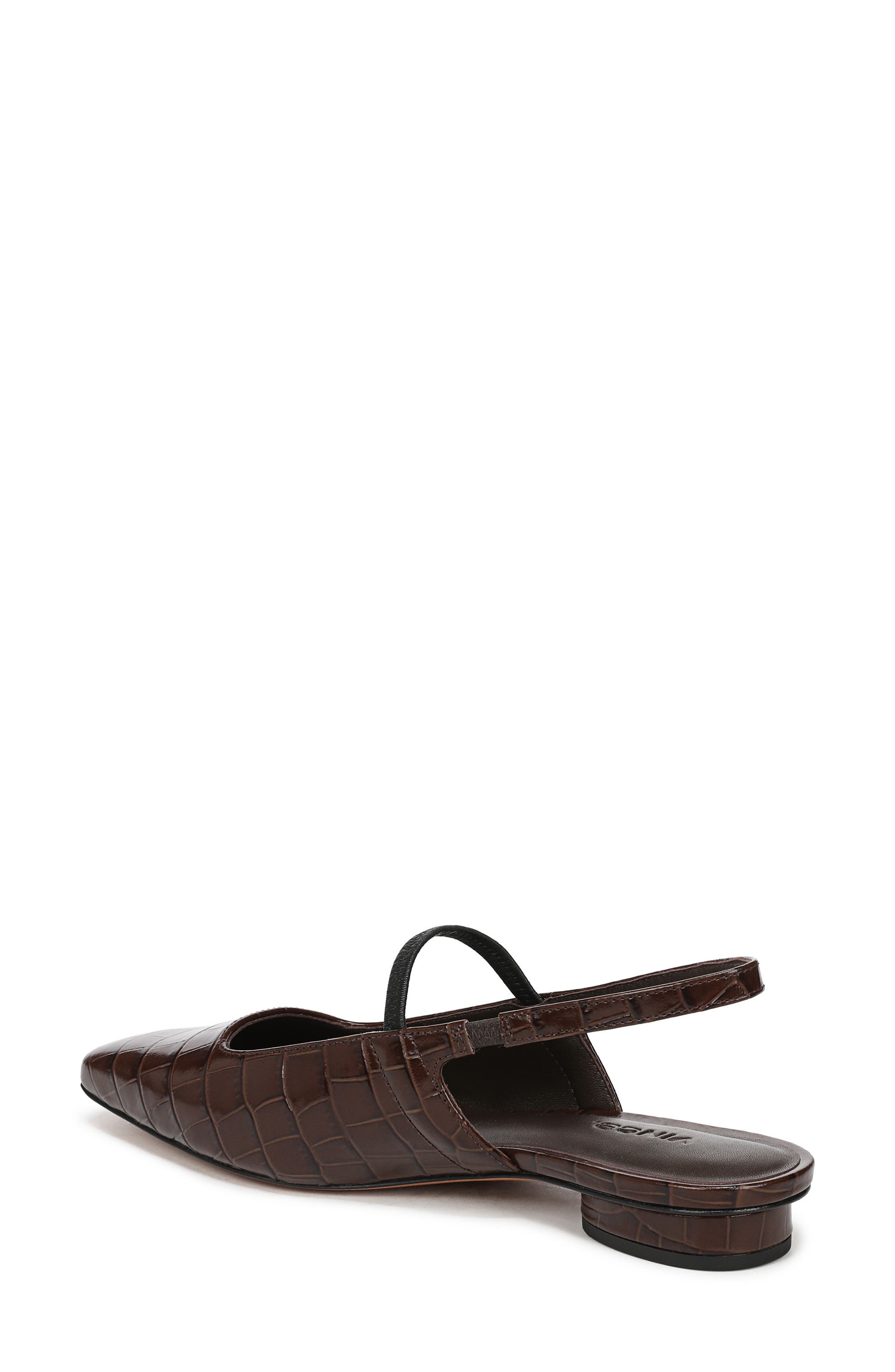 Vince Venice Slingback Flat in Cacaobrown at Nordstrom - 2