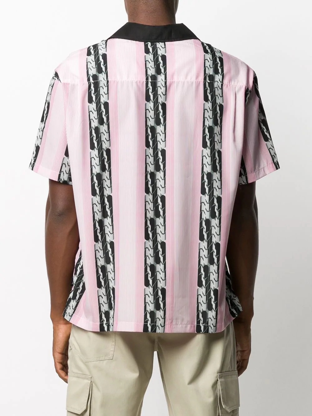 Deco Striped-print shirt - 4