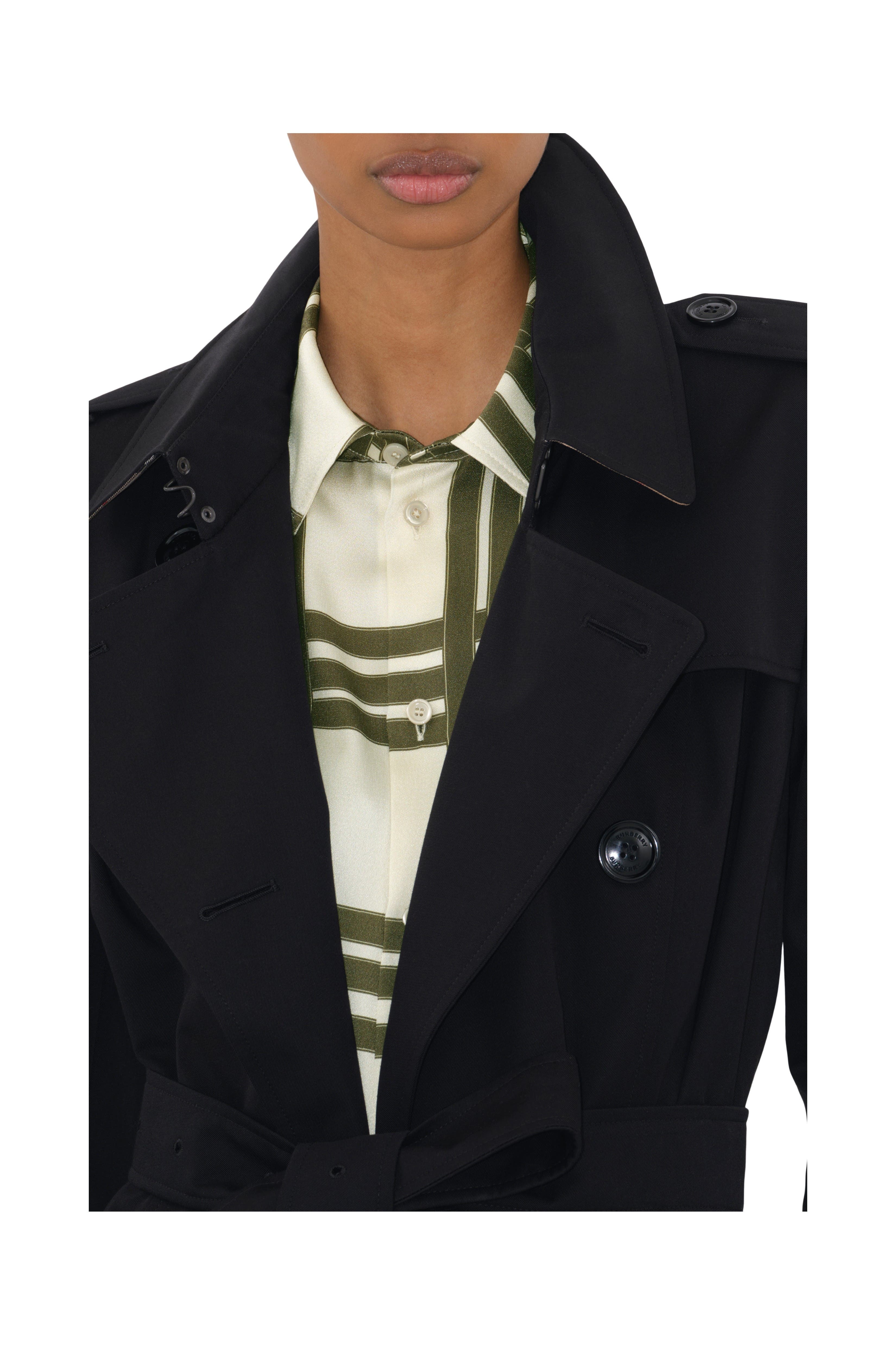 burberry Long Chelsea Heritage Trench Coat in Black at Nordstrom - 5