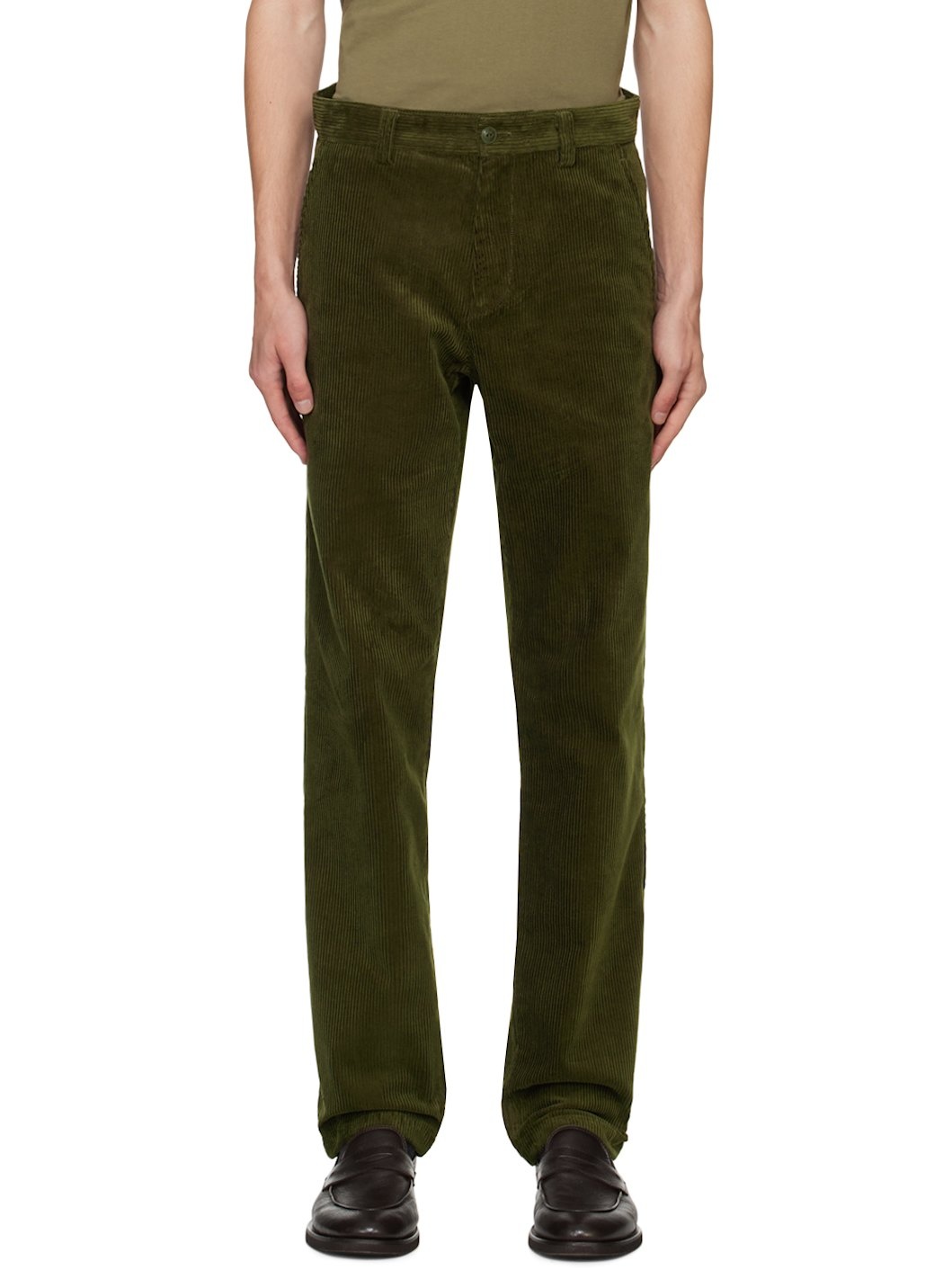 Khaki Constantin Trousers - 1