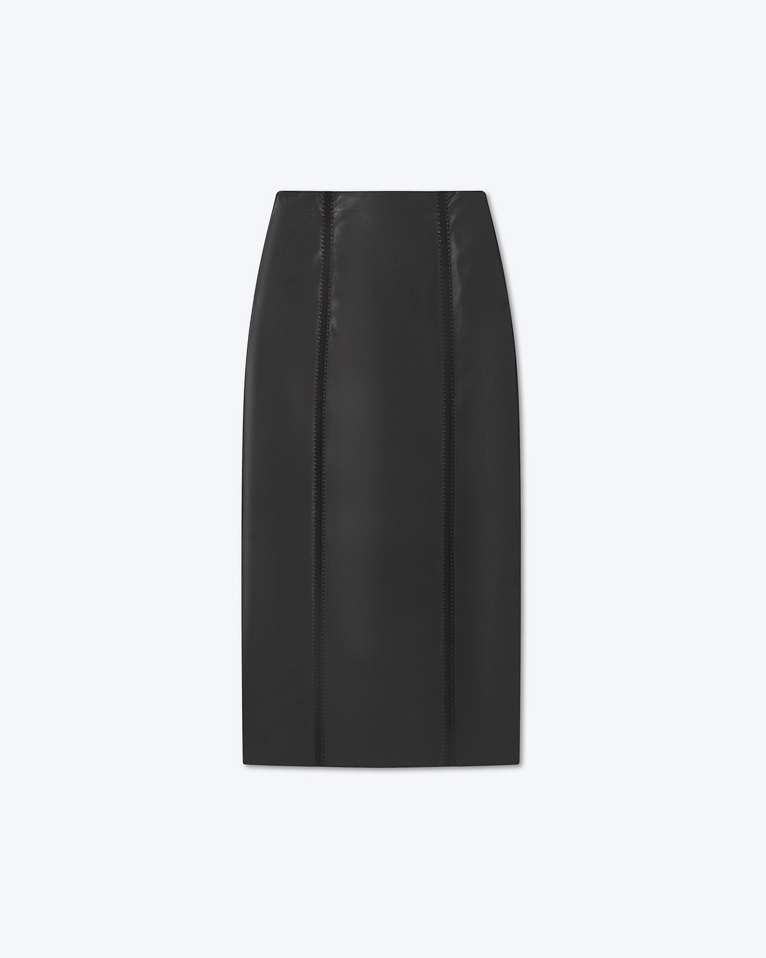 CARISSA - OKOBOR™ alt-leather skirt - Black - 1