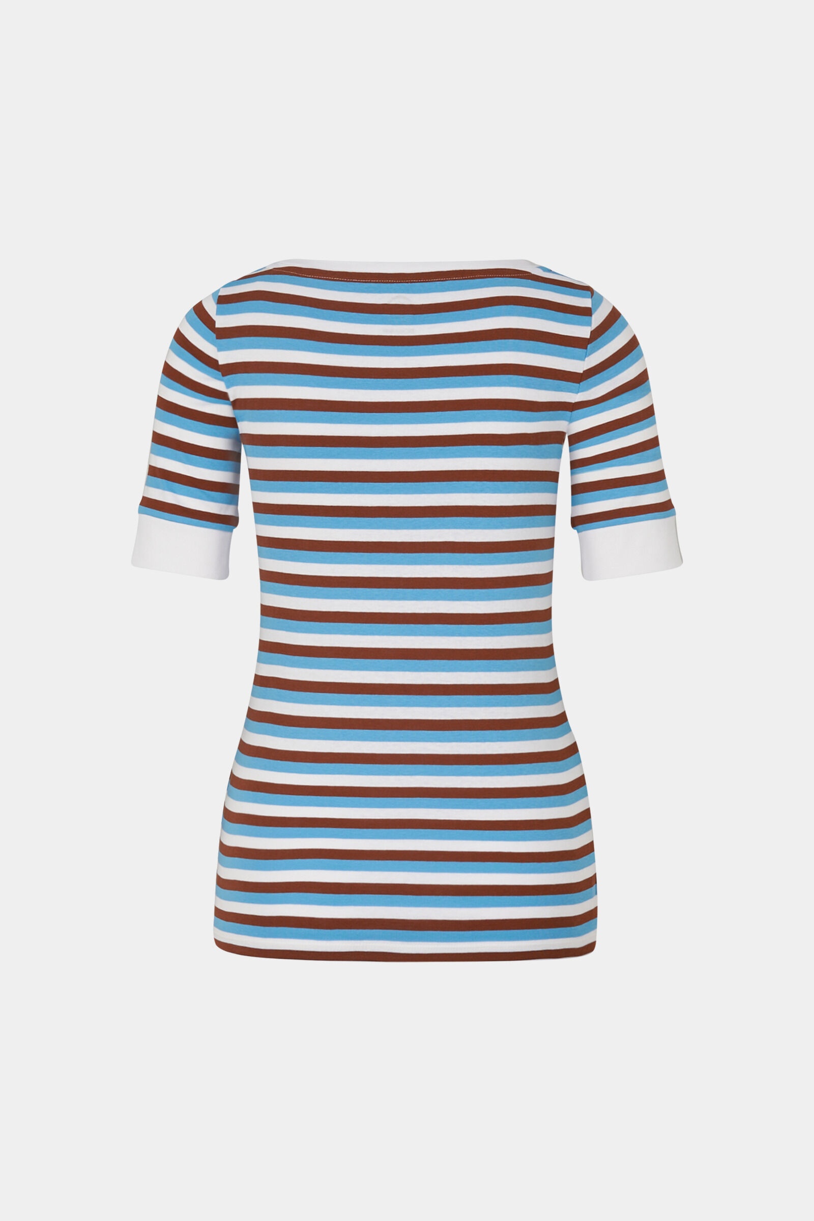 Jackie T-shirt in Light blue/Brown - 6