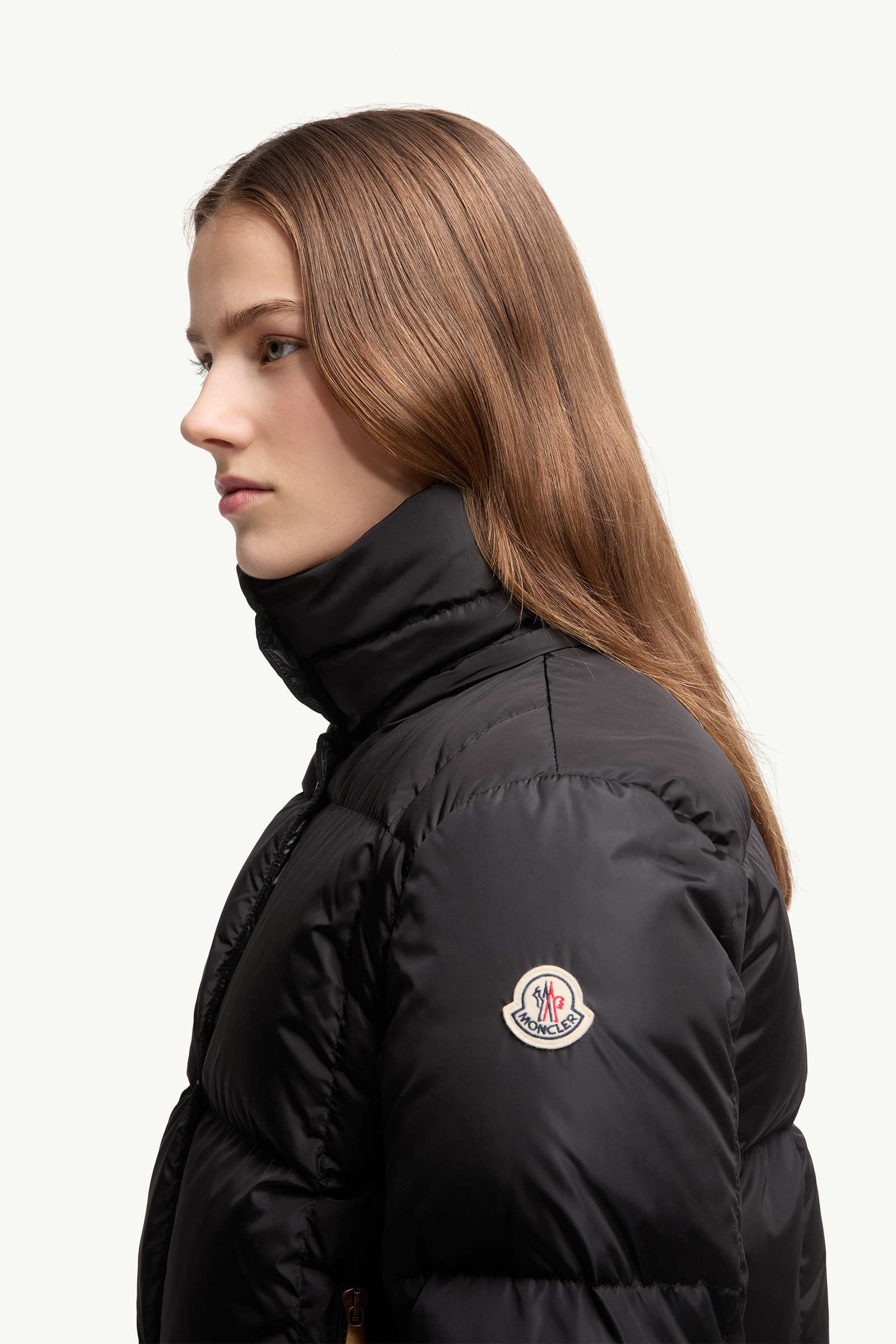 Castelnou Square-Quilted Hooded Short Down Jacket - 6