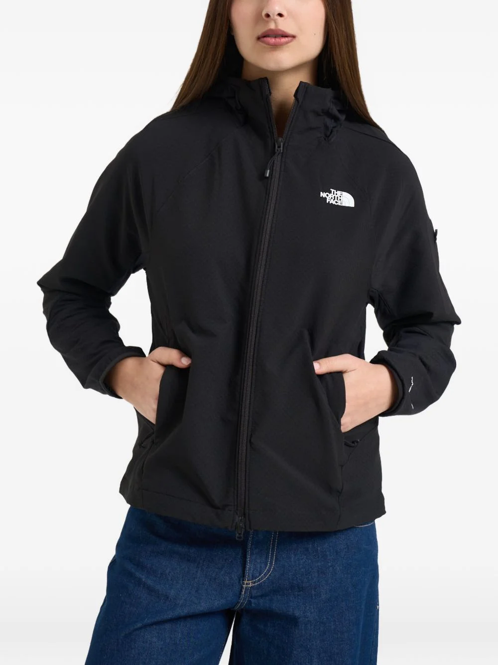 hooded zip jacket - 1