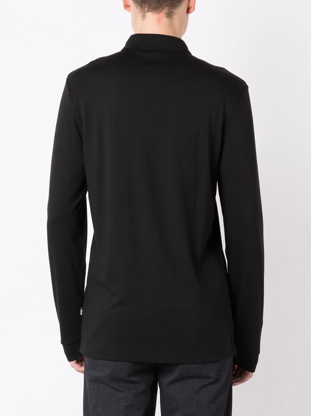 long-sleeved polo shirt - 4