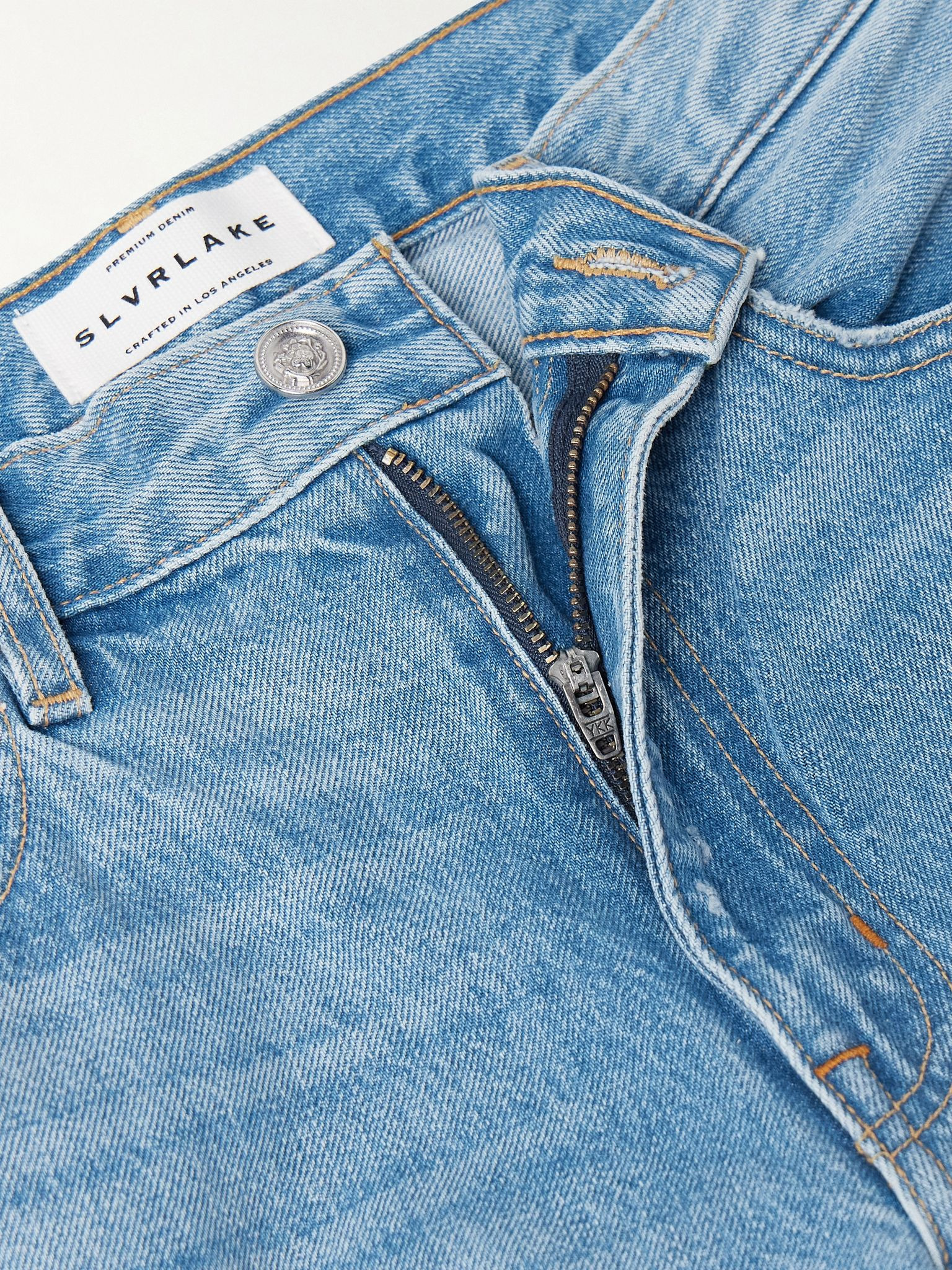 Selena mid-rise wide-leg jeans Mid denim - 5