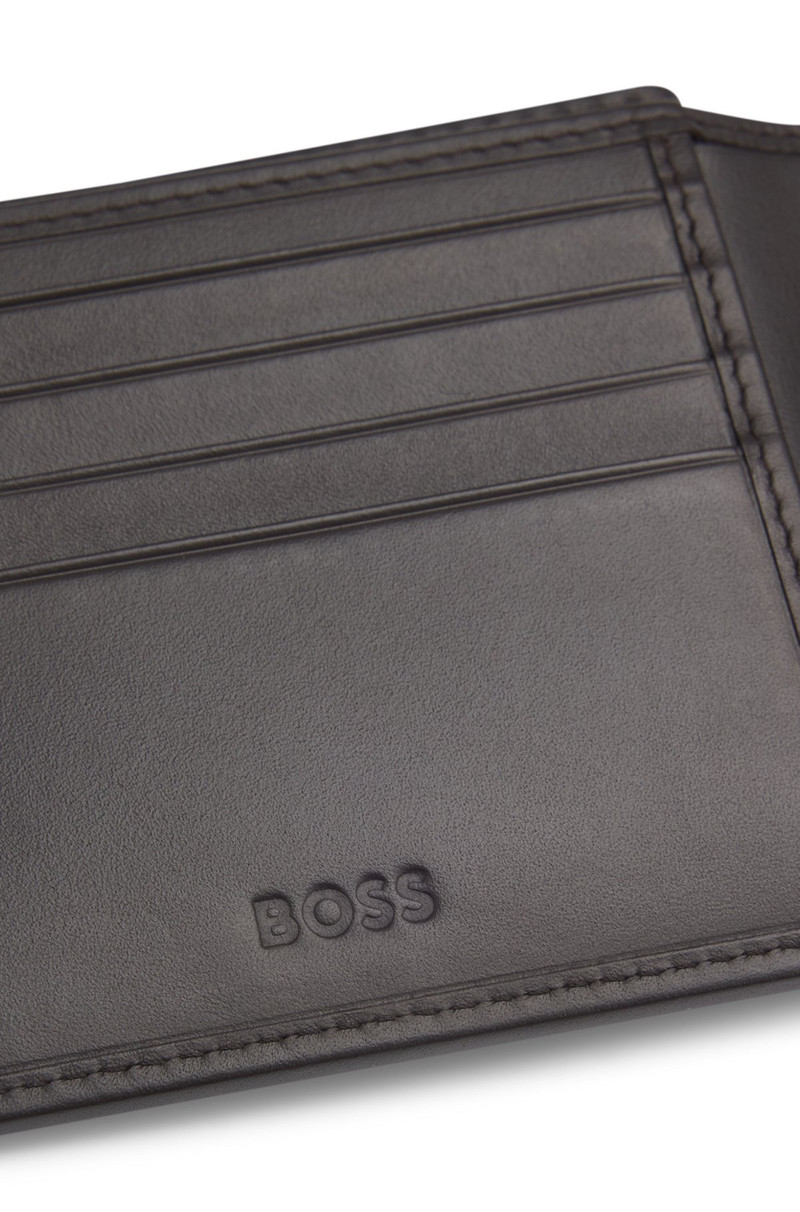 LOGO-PRINT WALLET IN LEATHER 3