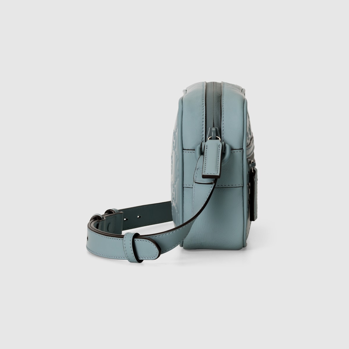 GG rubber-effect mini shoulder bag - 6