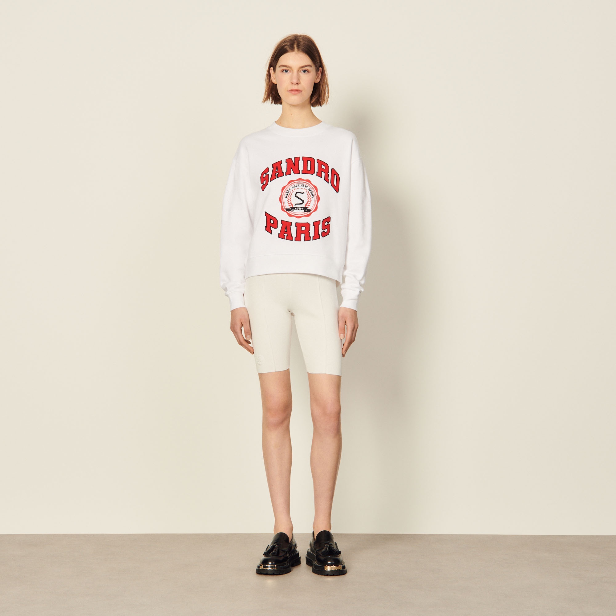 Printed organic cotton sweatshirt - 6