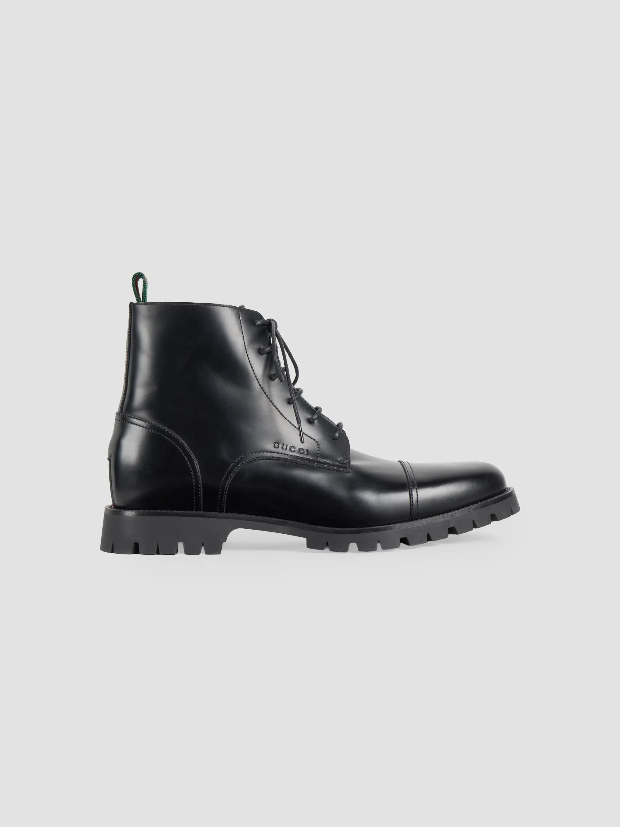 Men's Primavera Sylke Leather Ankle Boots - Black - 1